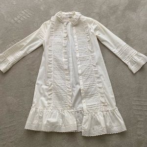 Red Valentino Button Down Dress